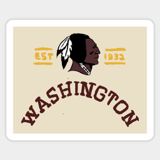 Washingtoooon Football Team 08 Sticker